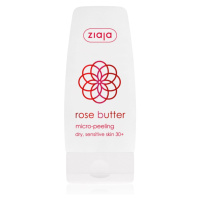 Ziaja Rose Butter tělový peeling s mikrogranulkami 30+ 60 ml
