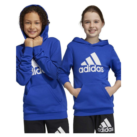 Dětská mikina adidas U BL s kapucí, s potiskem