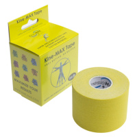 KineMAX SuperPro Cotton 5 cm x 5 m kinesiologická tejpovací páska 1 ks žlutá