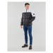 Calvin Klein Jeans BLOCKING NON-DOWN PUFFER JACKET Černá