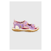 Dětské sandály Keen Knotch Creek fialová barva