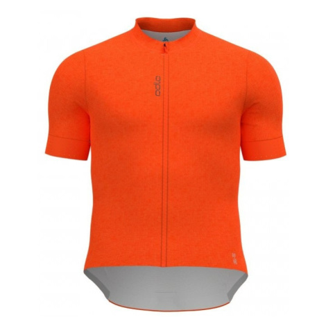Odlo Pánský cyklistický dres T-shirt s/u collar s/s full zip ZEROWEIG