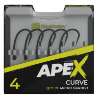 RidgeMonkey Háčky Ape-X Curve Barbed 10ks