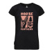 HORSEFEATHERS Dětské triko Ibis - black BLACK