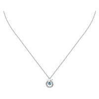 Trussardi Elegantní ocelový náhrdelník se zirkony T-Logo TJAXC55