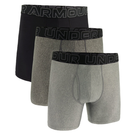 Performance Tech™ 6in 3 Pack | Steel Full Heather/Castlerock Full Heather/Castlerock Under Armour