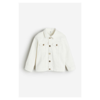 H & M - Džínová bunda - bílá