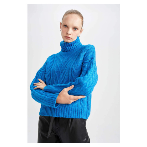 DEFACTO Regular Fit Turtleneck Pullover