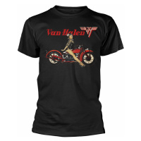 Van Halen tričko, Pin Up Motorcycle Black, pánské