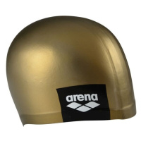 Arena LOGO MOULDED CAP Plavecká čepice, zlatá, velikost