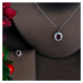 Éternelle Souprava šperků Swarovski Elements Felipa Ruby SET-N-550 Červená 41 cm + 5 cm (prodlou