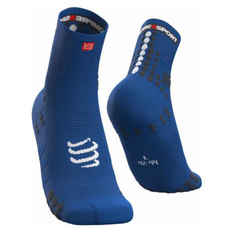 Compressport RACE V3.0 RUN HI Běžecké ponožky, modrá, velikost