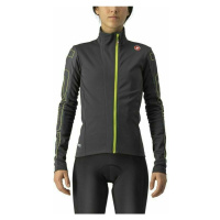 Castelli Transition W Jacket Dark Gray/Brilliant Yellow Bunda