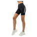 Nebbia High Waisted Biker Shorts Iconic Black Fitness kalhoty