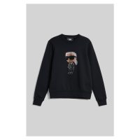 Mikina karl lagerfeld ikonik 2.0 karl rs sweatshirt černá