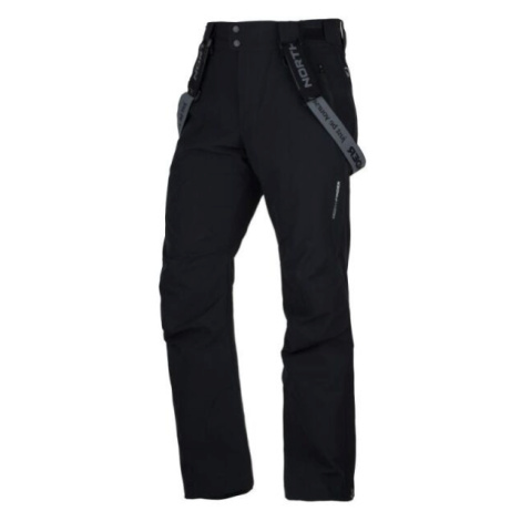 Northfinder VERNON Pánské lyžařské kalhoty se šlemi, černá, velikost