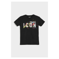 Tričko dsquared2 cool fit-icon t-shirt černá