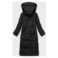 Černá dámská zimní bunda s kapucí (AG1-J9091)
