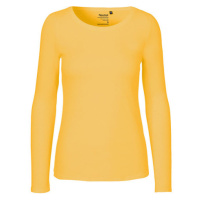 Neutral Dámské tričko s dlouhým rukávem NE81050 Yellow