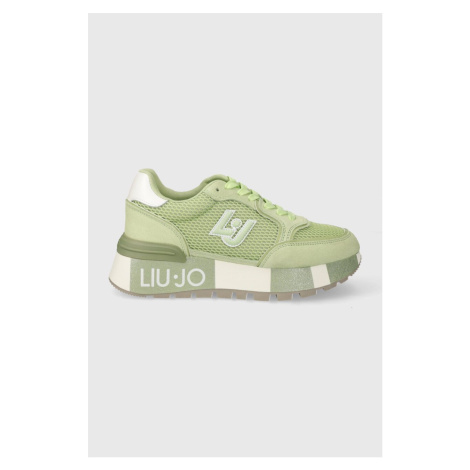 Sneakers boty Liu Jo AMAZING 25 zelená barva, BA4005PX303S1318