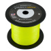 Spiderwire splétaná šňůra dura4 yellow-průměr 0,10 mm / nosnost 9,1 kg