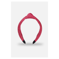 Dagi Women's Pink Wicker Crown Knot