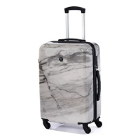 BERTOO Cestovní kufr Marmo, bílý
