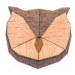 Dřevěná brož Owl Brooch