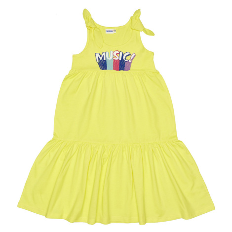 Dívčí šaty - WINKIKI WJG 91402, žlutá Barva: Žlutá