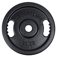 Litinový olympijský kotouč inSPORTline Castblack OL 20 kg 50 mm