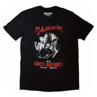 Maneskin tričko, Live At Circo Massimo 2022 Poster Black, pánské