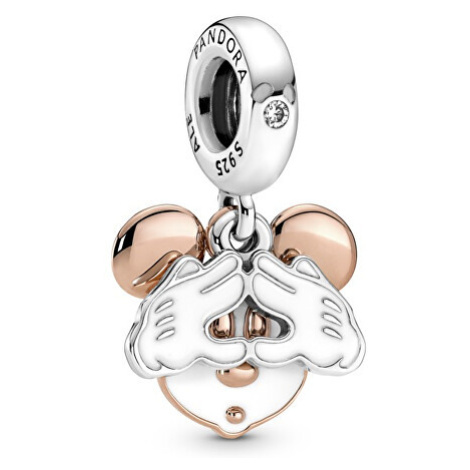 Pandora Stříbrný přívěsek Mickey Mouse Disney 780112C01