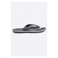 Žabky Crocs Crocband Flip dámské, černá barva, na plochém podpatku, 11033
