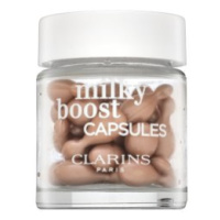 Clarins Milky Boost Capsules tekutý make-up pro sjednocenou a rozjasněnou pleť 03 30 x 0,2 ml
