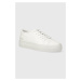 Kožené sneakers boty Common Projects Tournament Low Super in Leather bílá barva, 4017