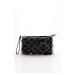 DGN 1001 Women's Top Knot Patterned Shoulder and Handbag