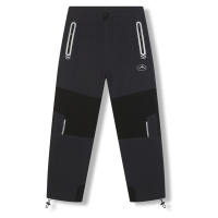 Chlapecké softshellové kalhoty KUGO HK7586, tmavě šedá / černá kolena Barva: Šedá