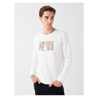 LC Waikiki Crew Neck Long Sleeve Printed Men's Sweatshirt