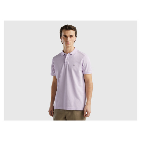 Benetton, Lilac Regular Fit Polo United Colors of Benetton