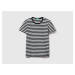 Benetton, Crew Neck Striped T-shirt
