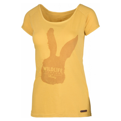 Husky Rabbit L, krémově žlutá Dámské triko