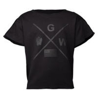 Gorilla Wear Pánské tričko s krátkým rukávem Sheldon Workout Top Black - S/M