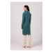 Bewear Dámské mikinové šaty Evrailes B270 tyrkysová Zelená