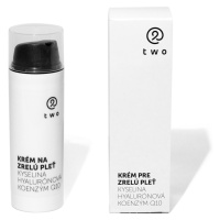 two cosmetics Krém pro zralou pleť Kyselina hyaluronová, Koenzym Q10 50 ml