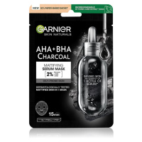 Garnier Skin Naturals Pure Charcoal černá textilní maska s extraktem z mořských řas 28 g