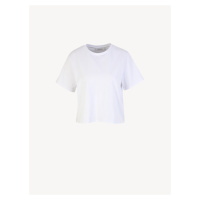 Oversized tričko bílá