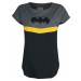 Batman Batman Dámské tričko skvrnitá černá / šedá