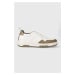 Kožené sneakers boty Off Play ROMA bílá barva, ROMA 1 
WHITE MALTO