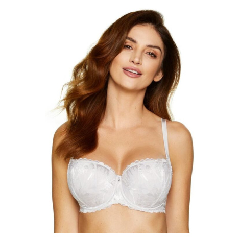 Podprsenka push-up Moon/B1 stříbrná Gorteks