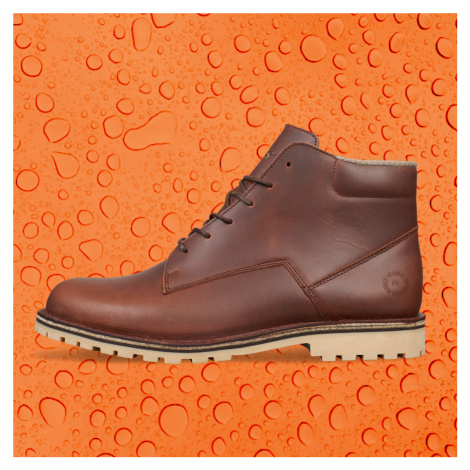 Vasky Hillside Waterproof Brown - Dámské kožené kotníkové boty hnědé - podzimní / zimní boty, ob
